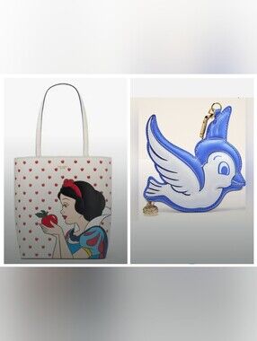 Disney X Kate Spade New York " Snow White " 🍎 Waverly Tote Bag ❤️